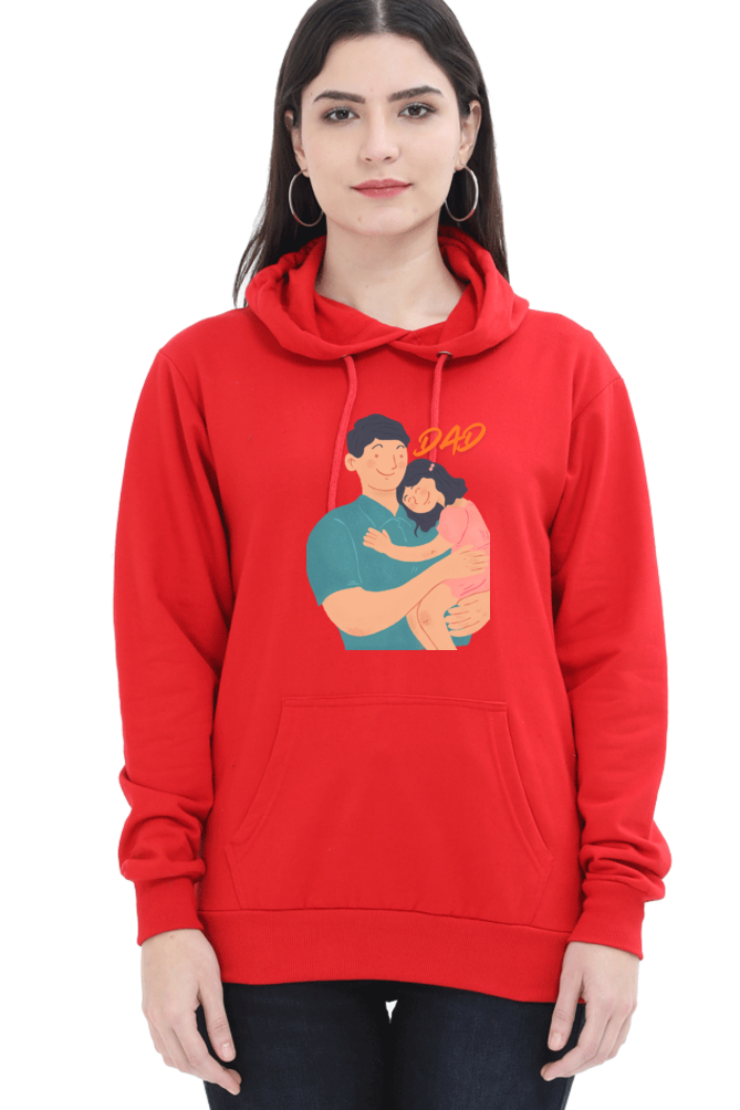 hoodies for women's dad printed womens hoodies