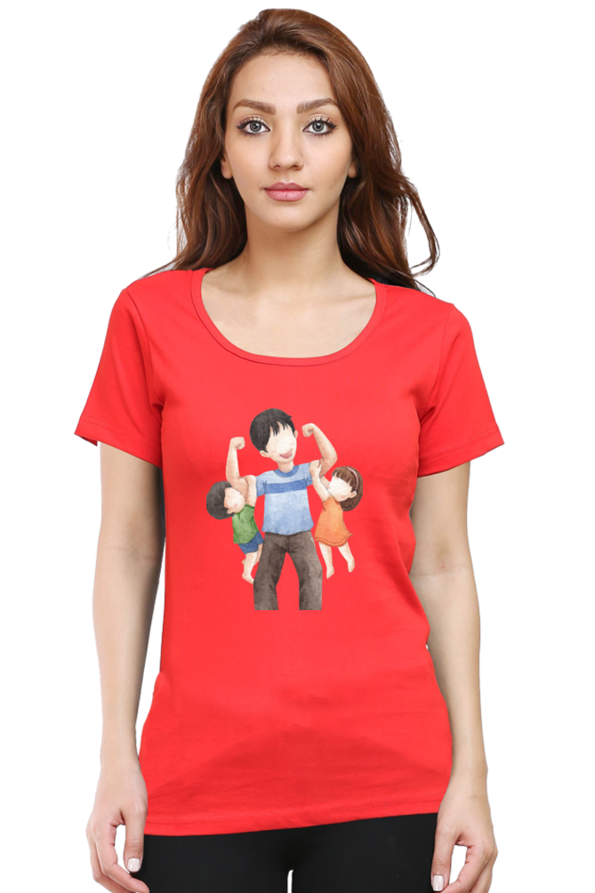 printed t shirts for women dad daughter son printed t shirts womens