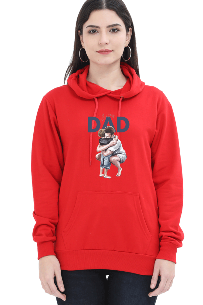 hoodies for women's super dad hoodies for women white