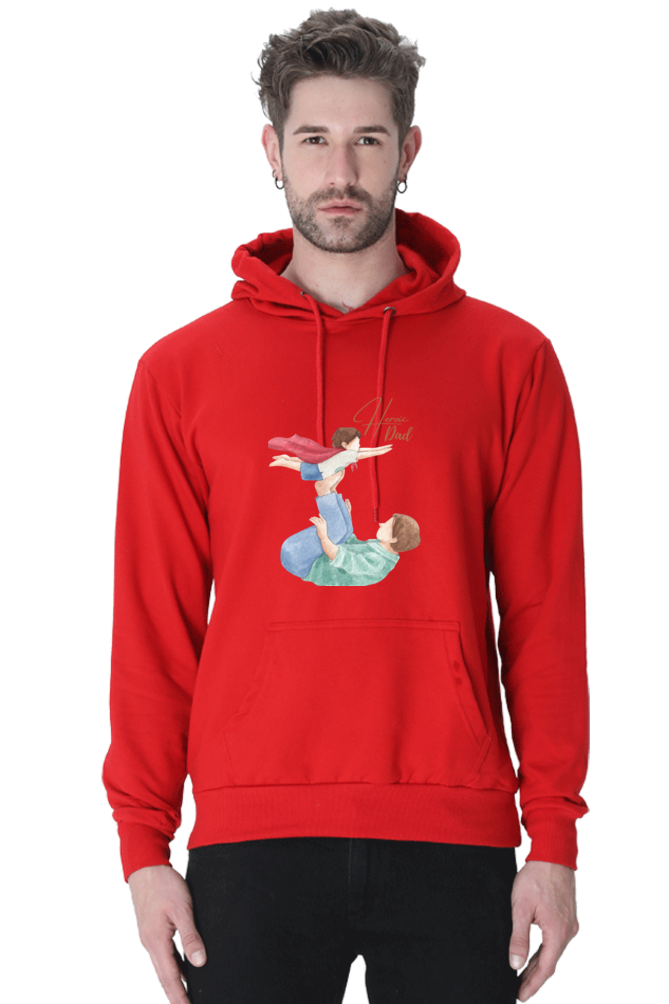 Hoodies Essential heroic dad Printed Hoodies