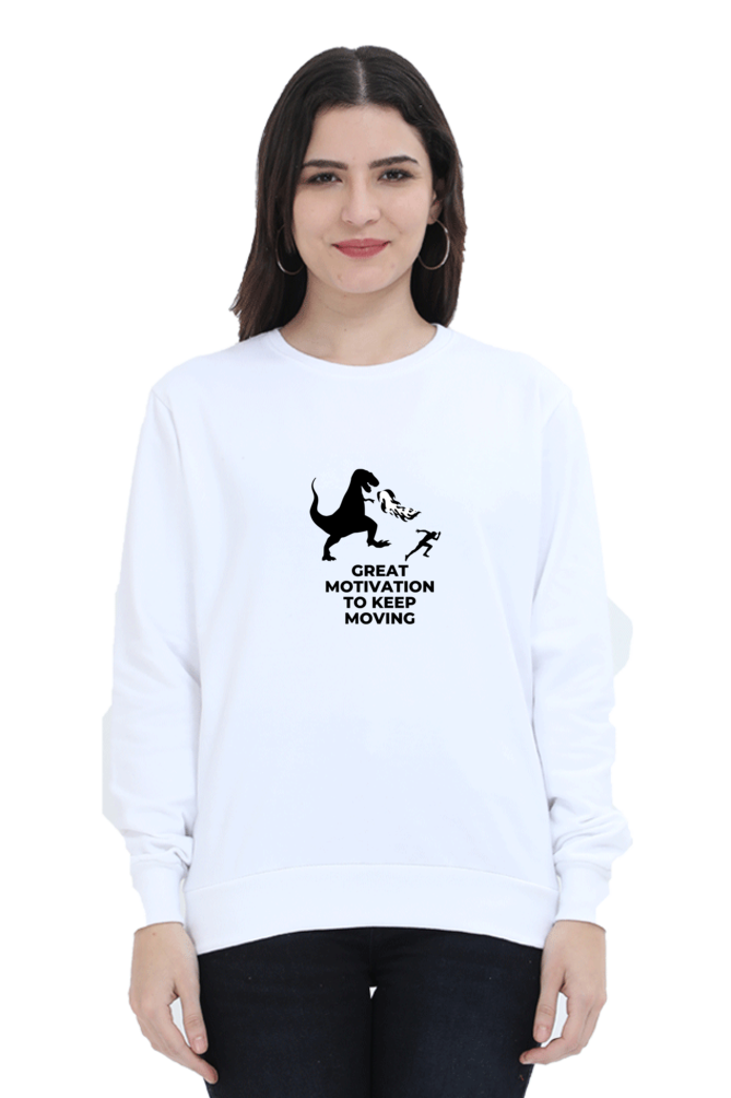 sweatshirts for women great motivation sweatshirts for women white