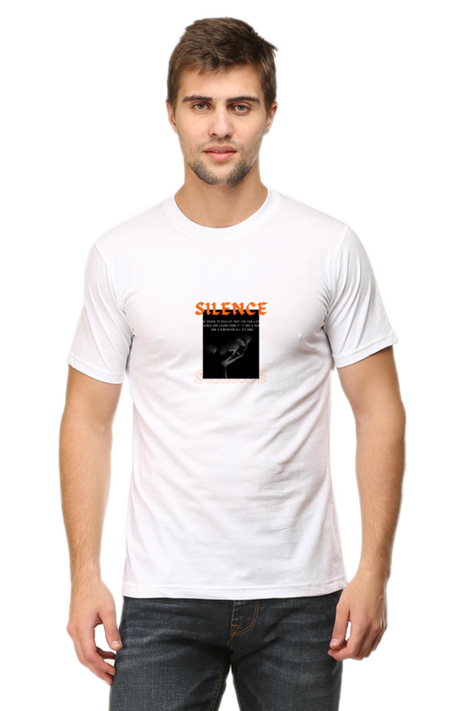 Printed T Shirts for Men silence Printed T Shirts Men