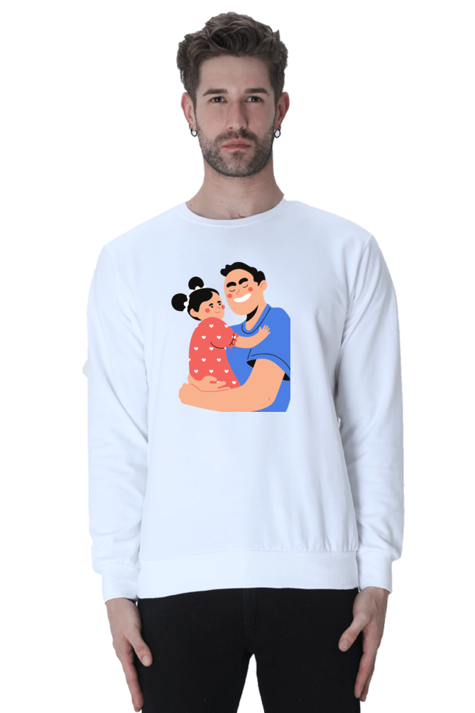 sweatshirts for men daughter and dad sweatshirts for men white