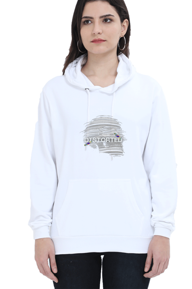 hoodies for women distorted skull hoodies for women fleece