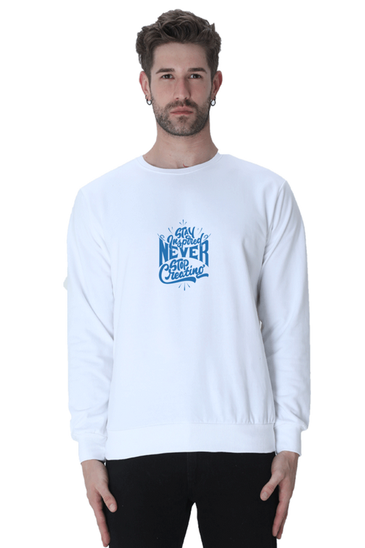 sweatshirts for men stay inspired printed sweatshirts for men