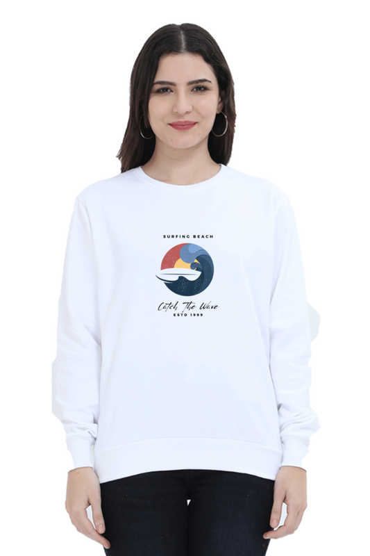 sweatshirts for women surfing beach sweatshirts for women white