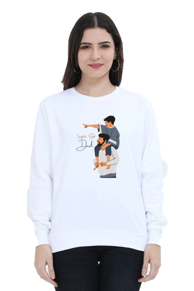 sweatshirts for women super star dad womens sweatshirts