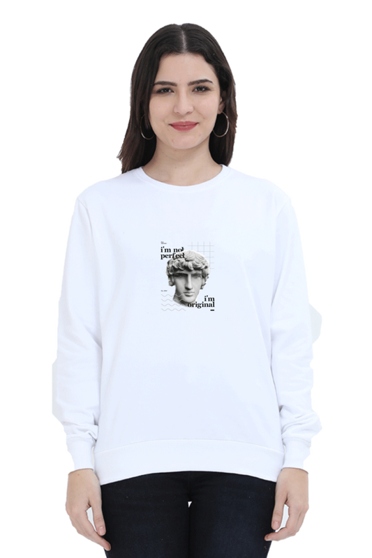 sweatshirts for women i'm original sweatshirts for women white