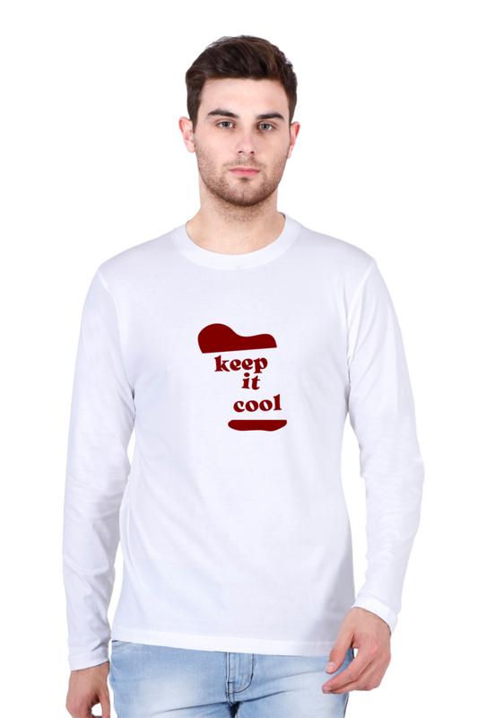 Printed Full Sleeve T Shirts keep it cool Full Sleeve Printed Shirt