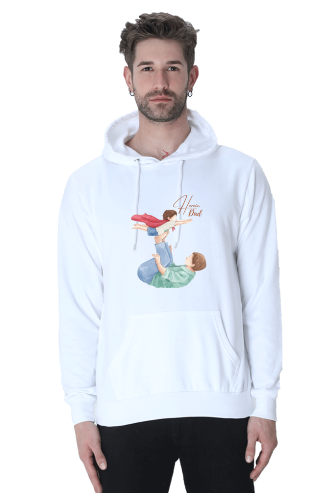 Hoodies Essential heroic dad Printed Hoodies