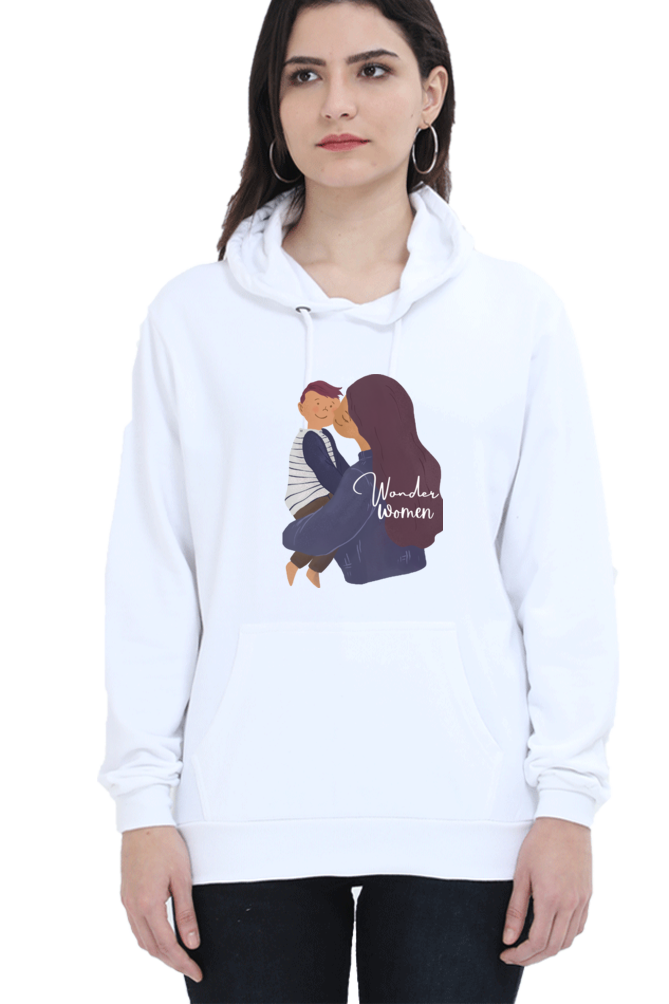 hoodies for women's wonder women printed hoodie