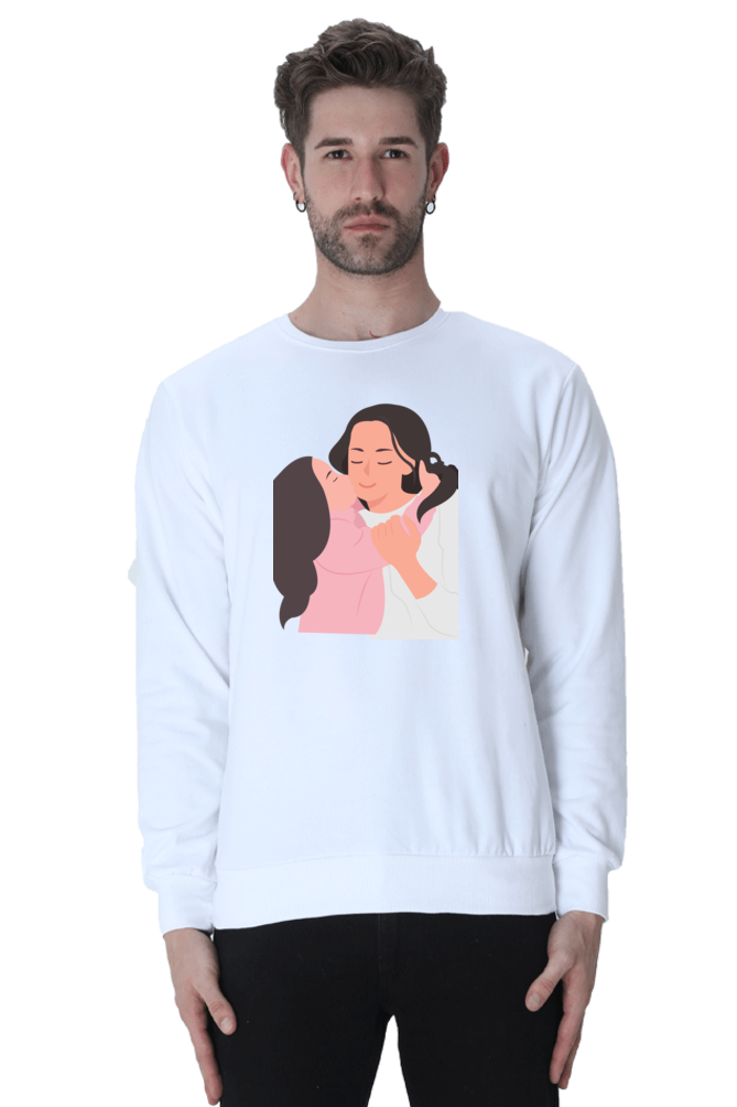 sweatshirts for men mom and daughter sweatshirts for men white