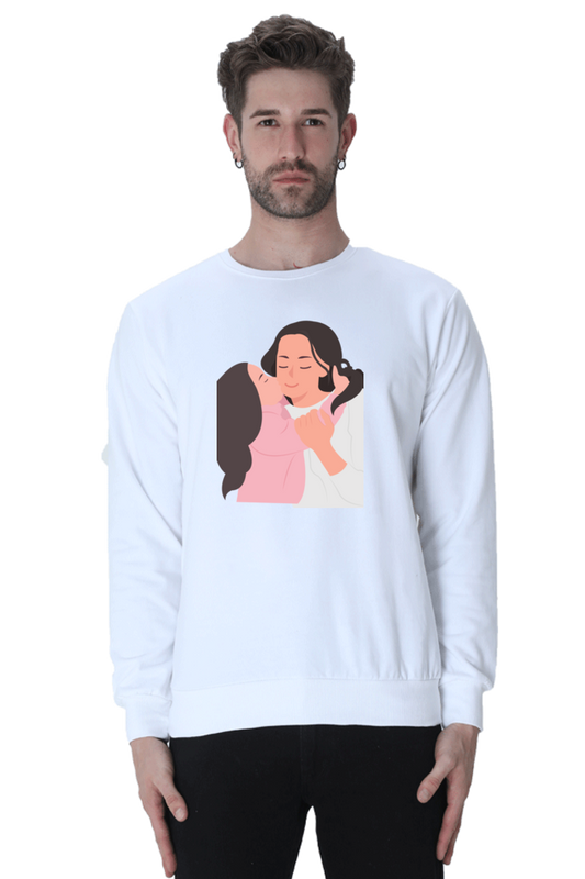 sweatshirts for men mom and daughter sweatshirts for men white