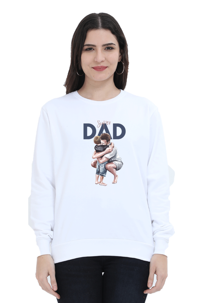 sweatshirts for women super dad black sweatshirt women