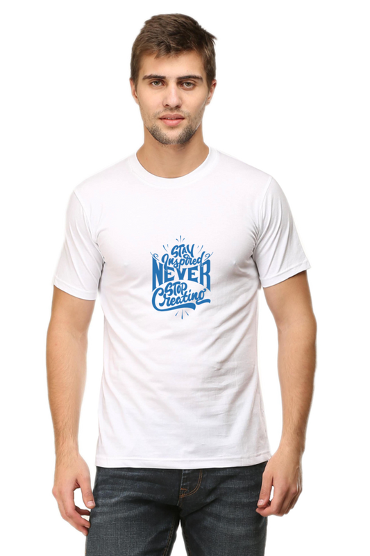 Printed T Shirts for Men never stop creating Printed T Shirts Men