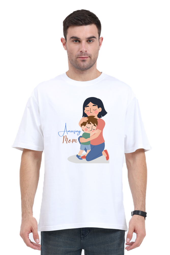 Oversized T Shirts amazing mom Oversized T Shirts Printed