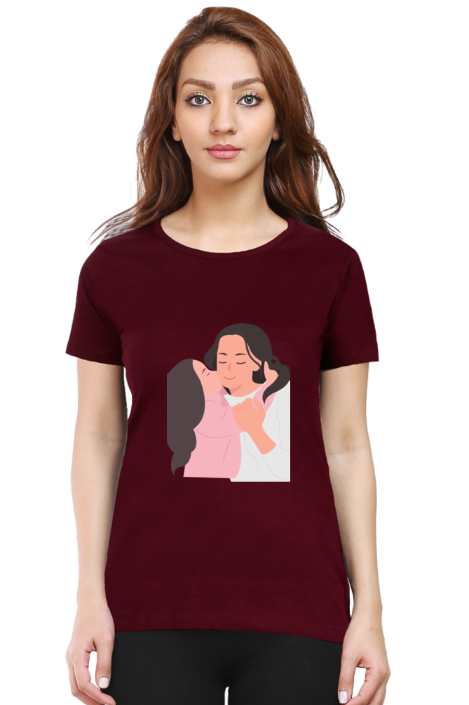 printed t shirts for women mom and daughter print to t shirt