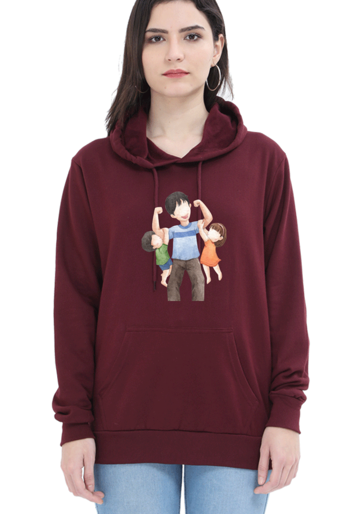 hoodies for women's dad daughter and son hoodies for women