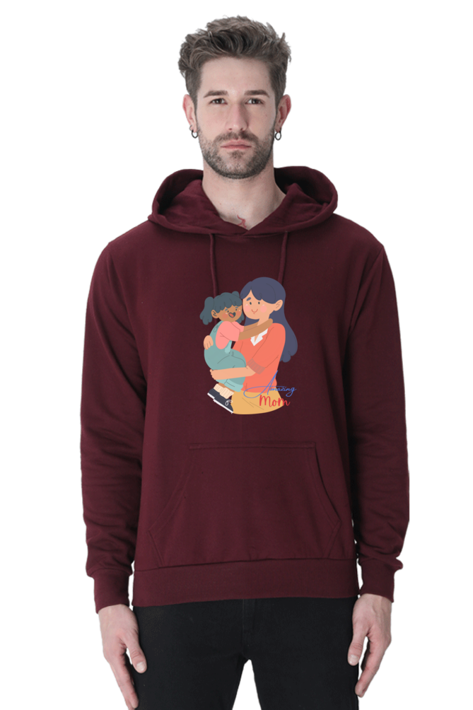 Hoodies Essential amazing mom Hoodies With Print On Black