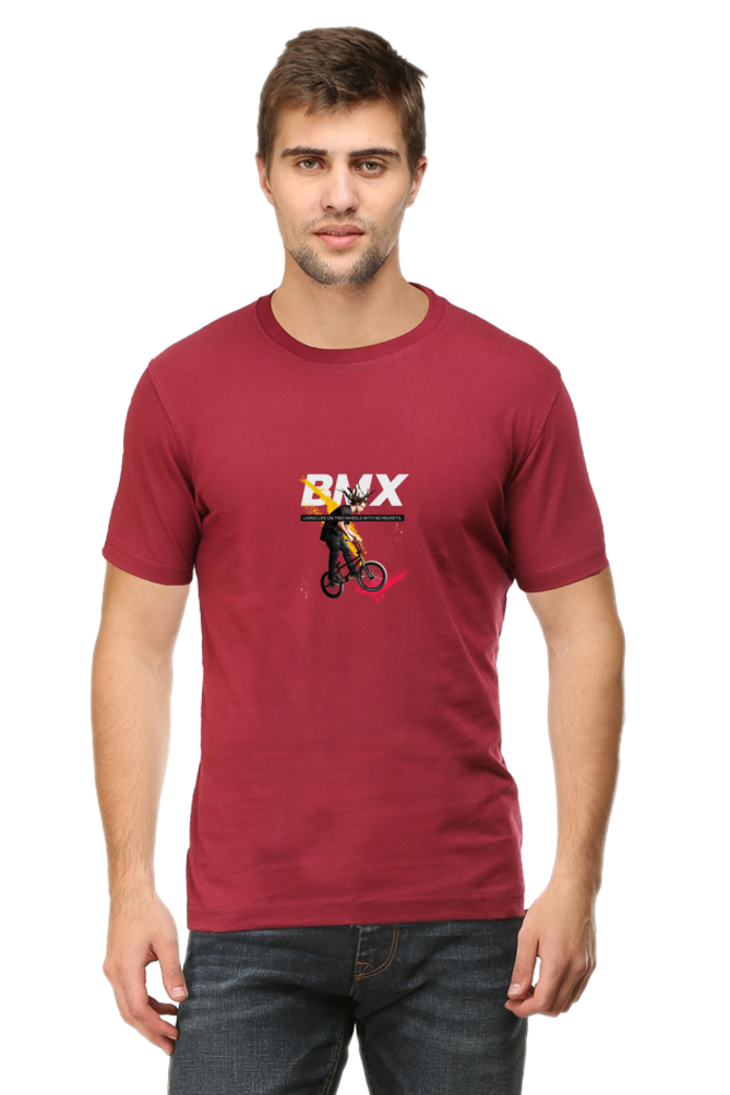 Printed T Shirts for Men bmx Graphic Shirts Mens