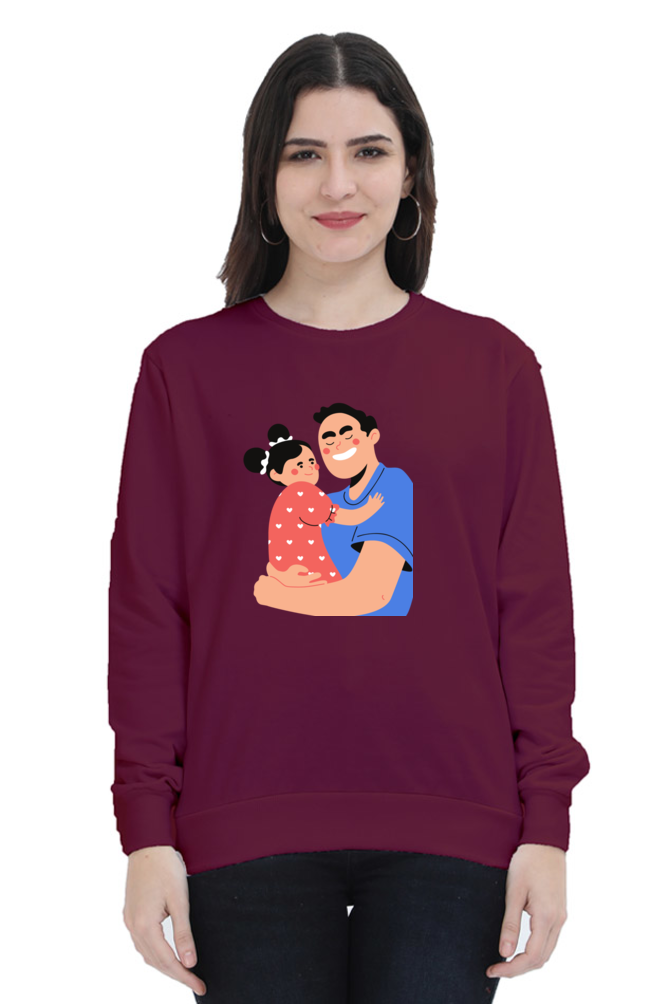 sweatshirts for women dad and daughter womens sweatshirts