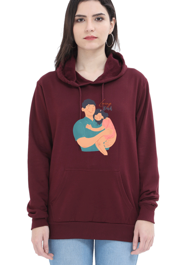 hoodies for women's loving dad hoodies for women