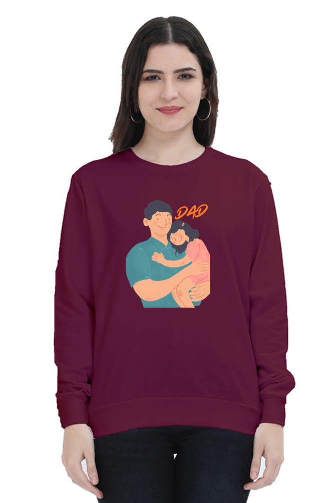 sweatshirts for women dad sweatshirts for women white