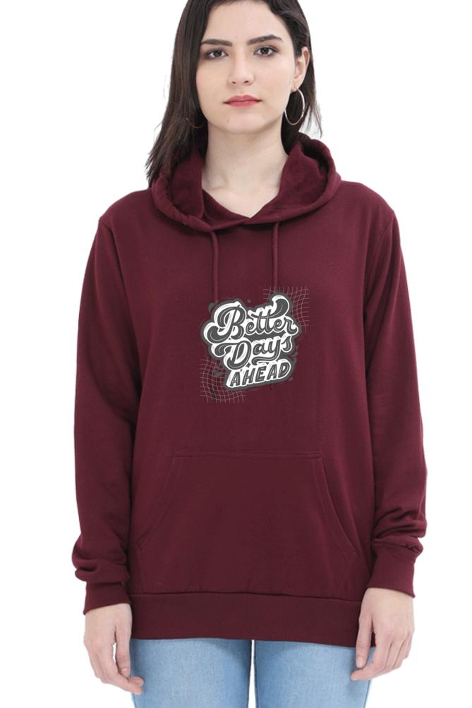 hoodies for women better days ahead hoodies for women pink