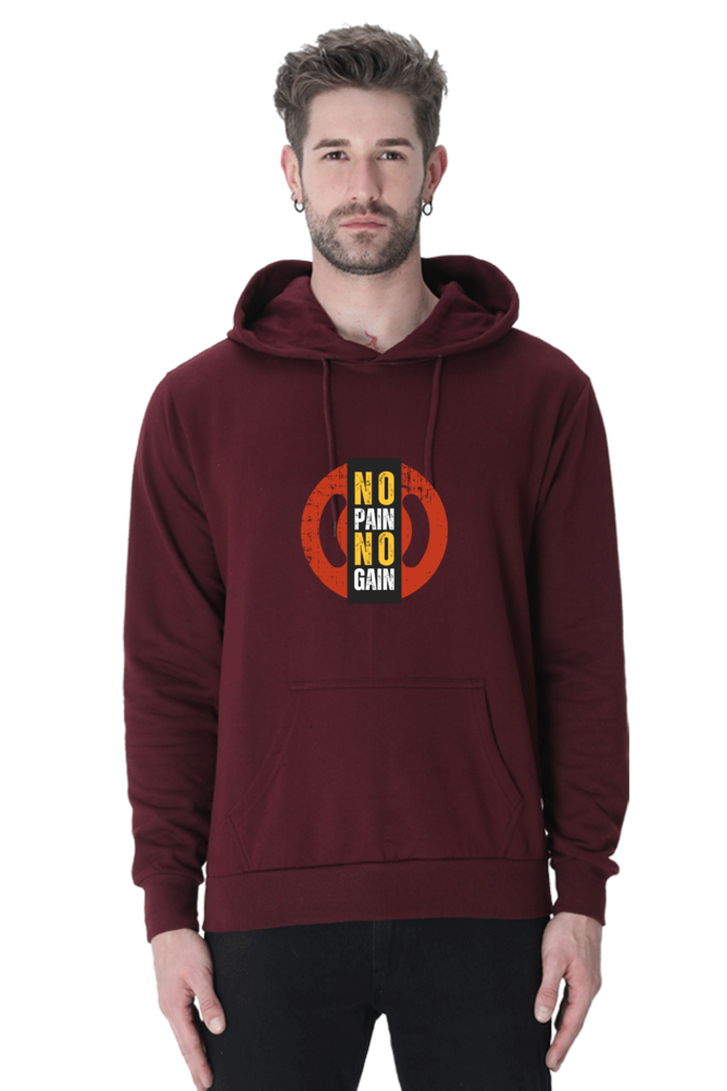 Hoodies Essential no pain no gain Printed Hoodies