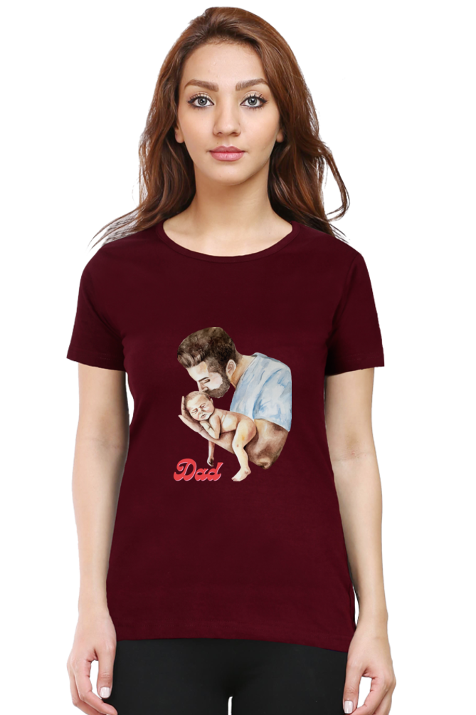 printed t shirts for women dad printed t shirts white