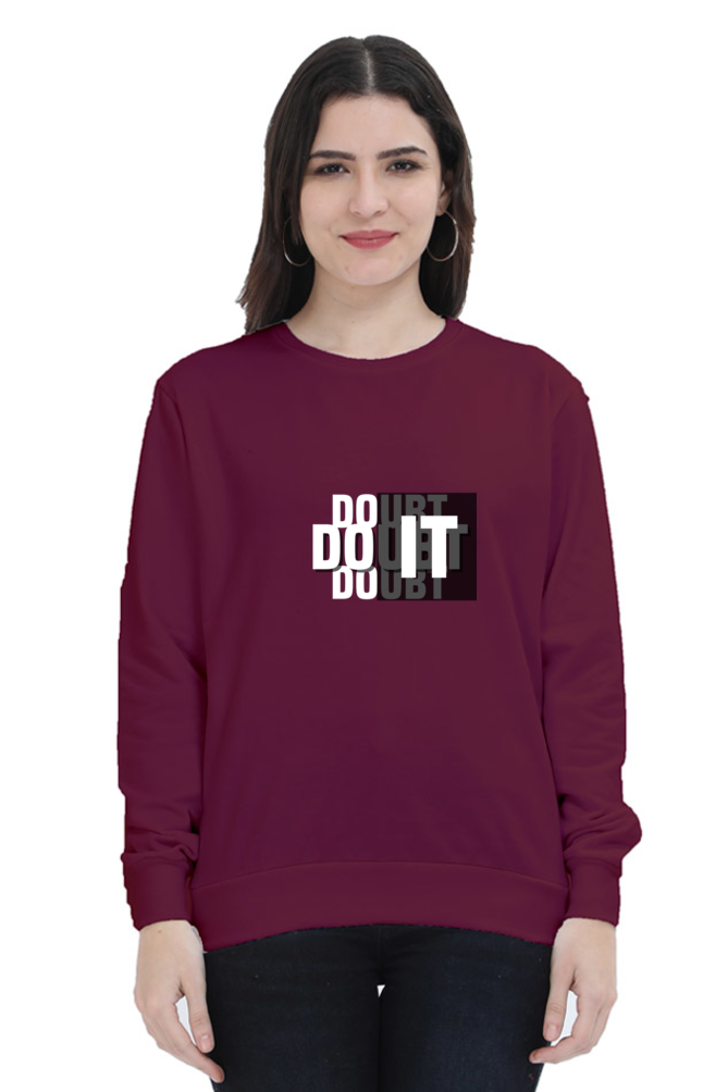 sweatshirts for women do it black sweatshirt women