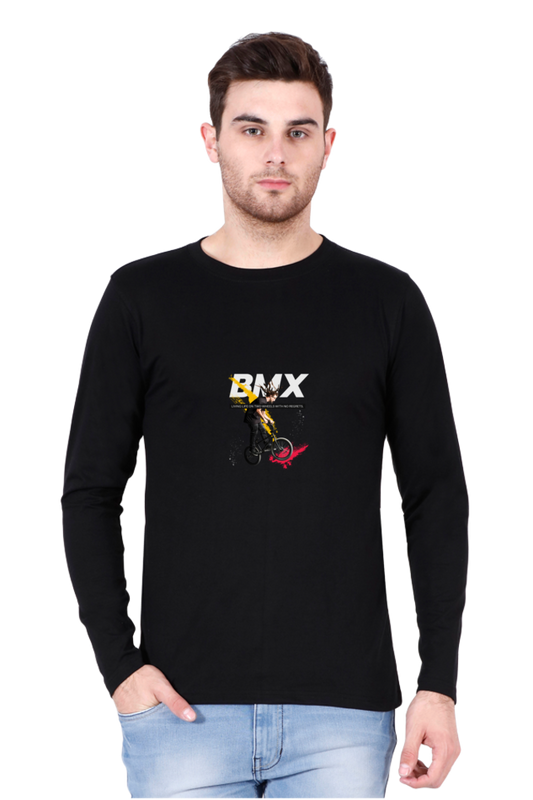 Printed Full Sleeve T Shirts BMX Full Sleeve Printed Shirt