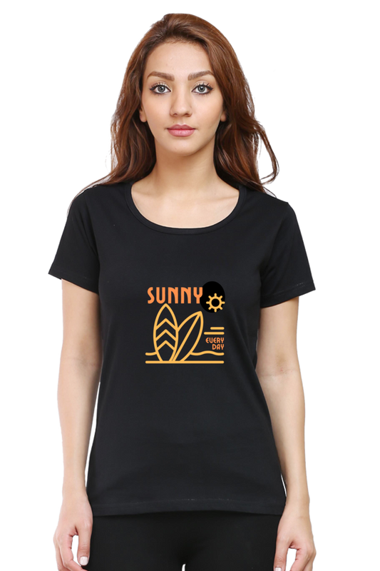 printed t shirts for women sunny printed t shirts customised