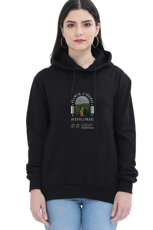 hoodies for women's floral garden hoodies for women