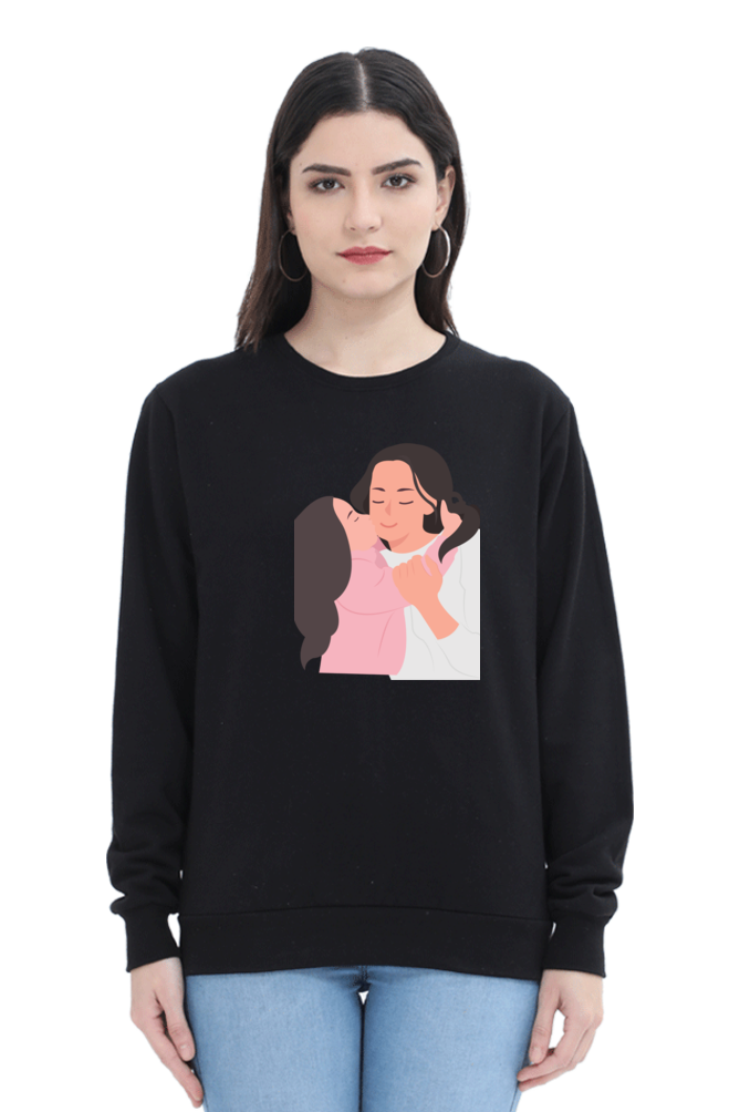 sweatshirts for women mom and daughter sweatshirts for women white