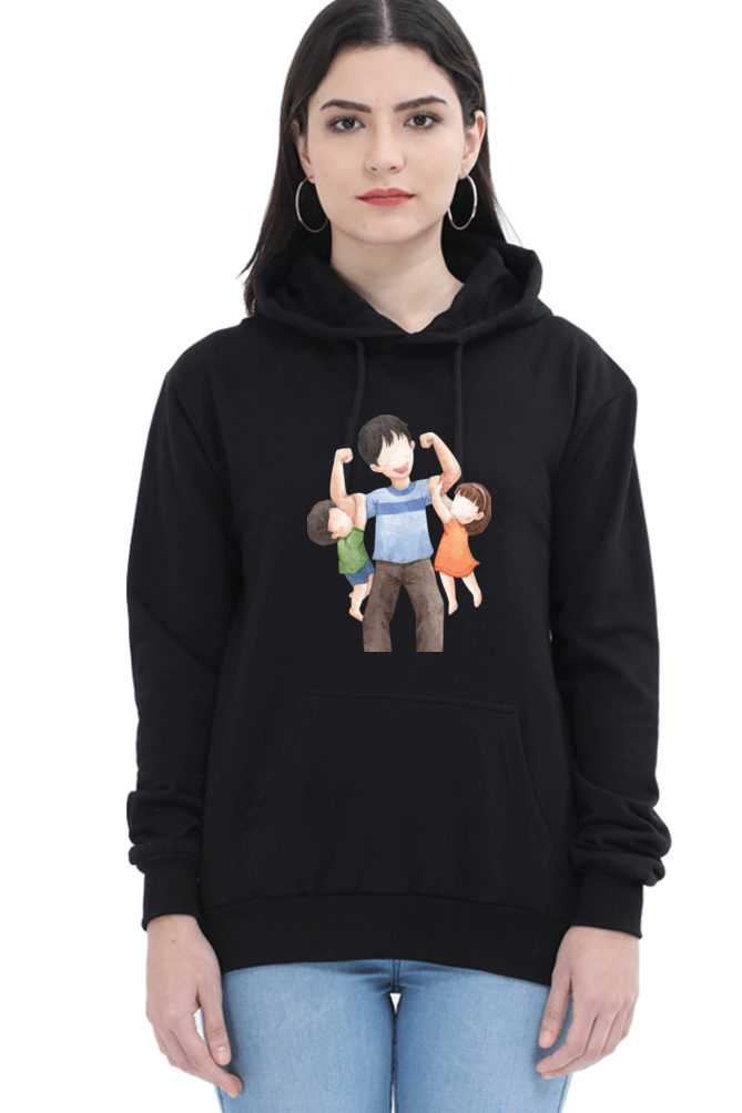 hoodies for women's dad daughter and son hoodies for women