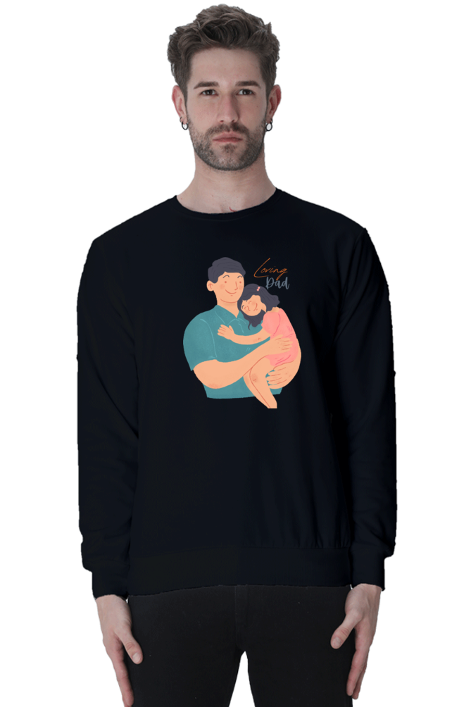 sweatshirts for men loving dad sweatshirt printed