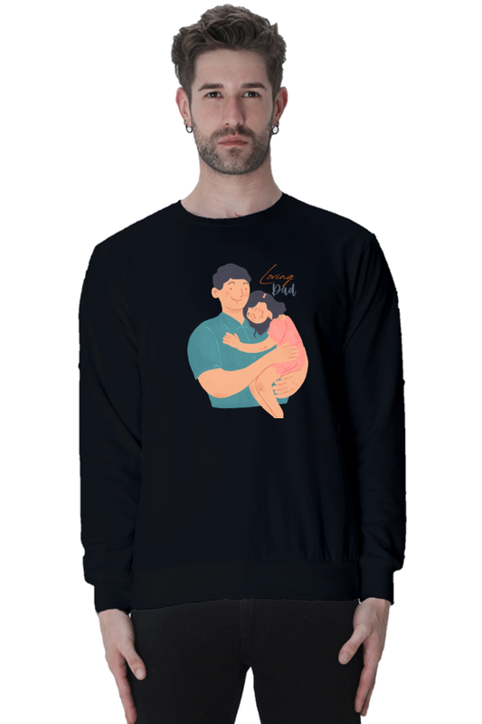 sweatshirts for men loving dad sweatshirt printed