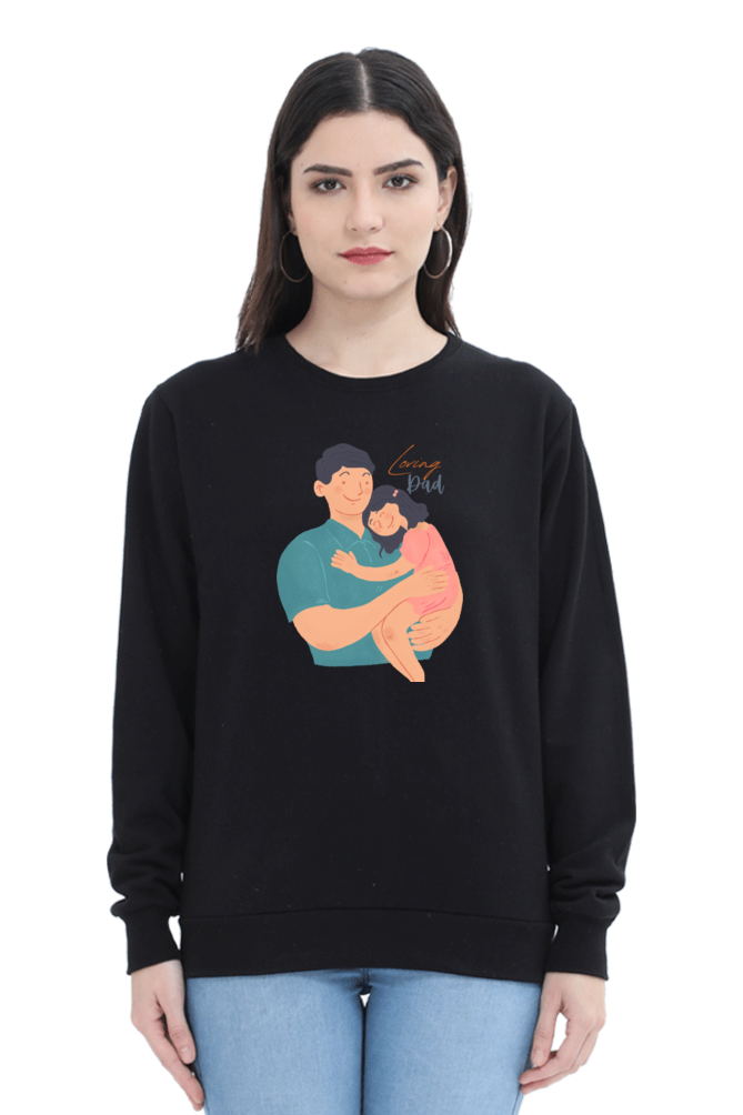 sweatshirts for women loving dad womens sweatshirts