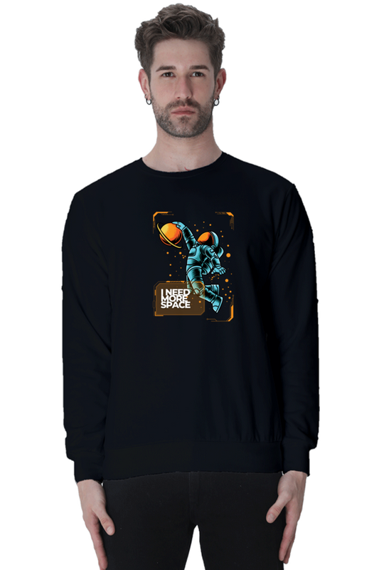 sweatshirts for men i need more space mens printed sweatshirts