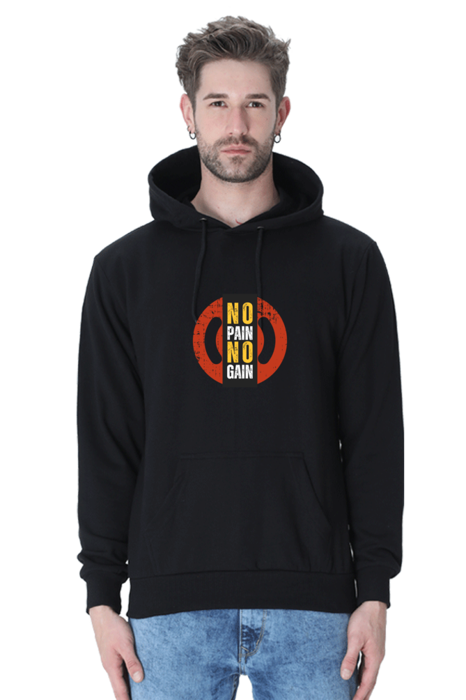 Hoodies Essential no pain no gain Printed Hoodies