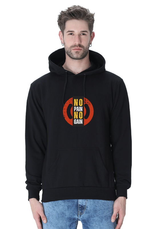 Hoodies Essential no pain no gain Printed Hoodies