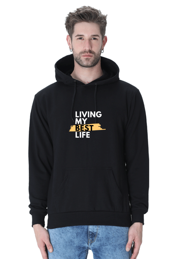 Hoodies Essential living my best life hoodies heavyweight