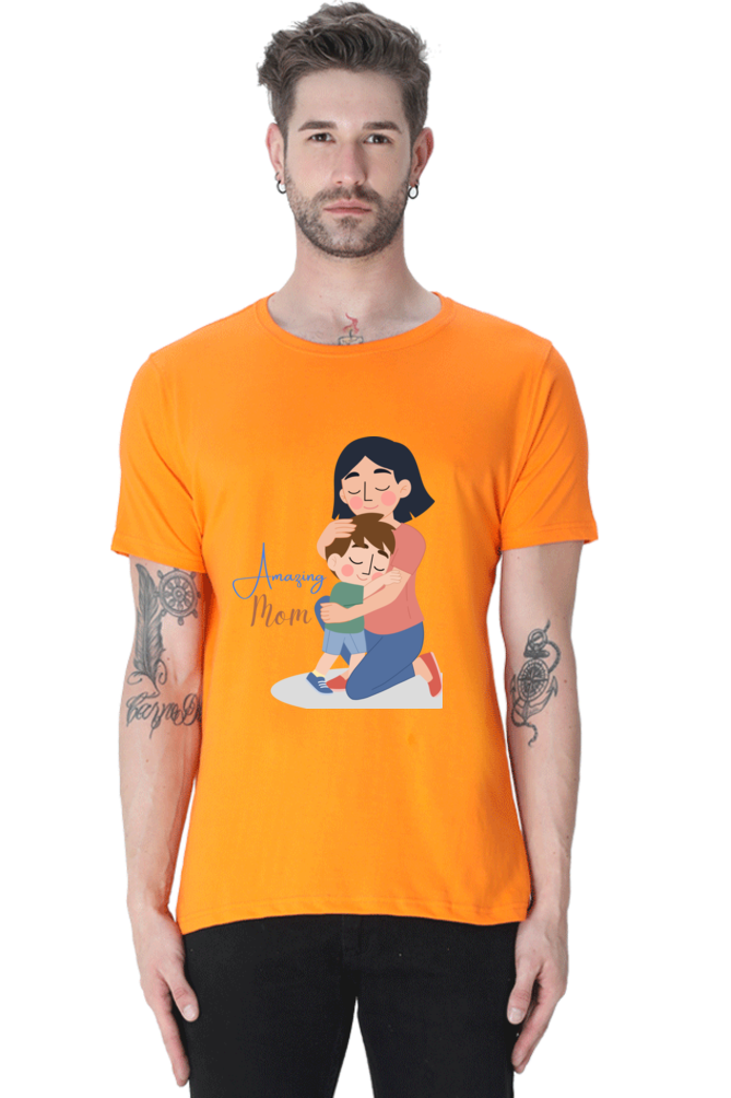 Print To t Shirt amazing mom Graphic Shirts Mens