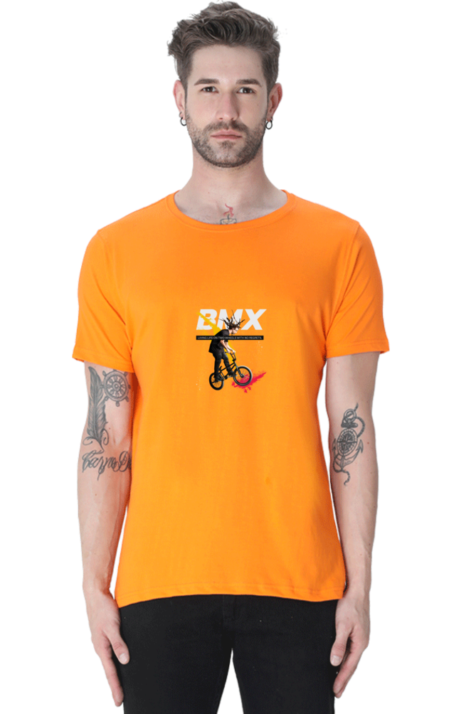 Printed T Shirts for Men bmx Graphic Shirts Mens