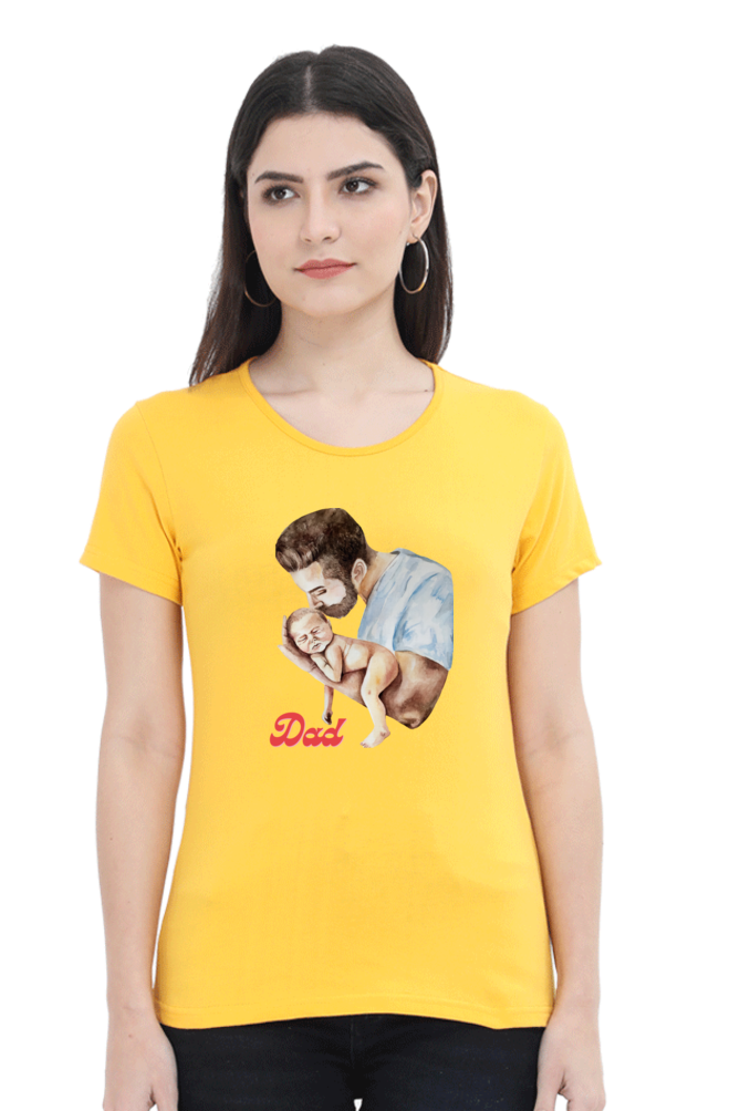 printed t shirts for women dad printed t shirts white