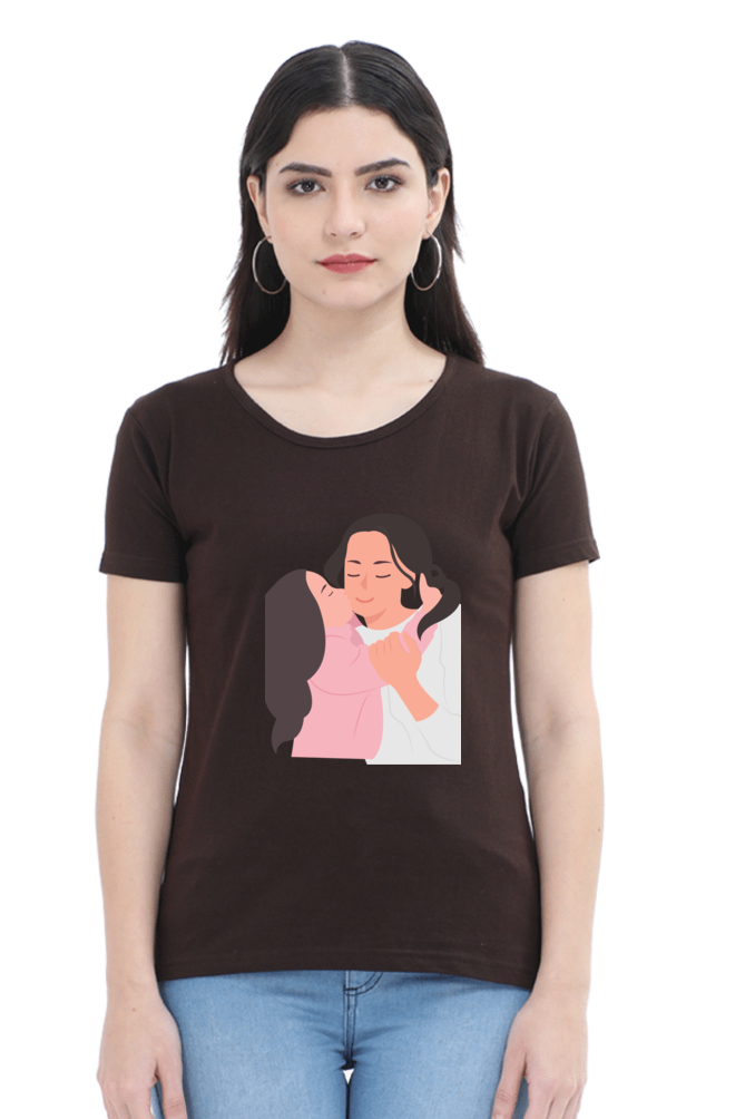 printed t shirts for women mom and daughter print to t shirt