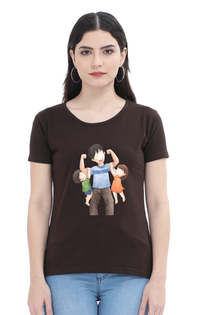 printed t shirts for women dad daughter son printed t shirts womens