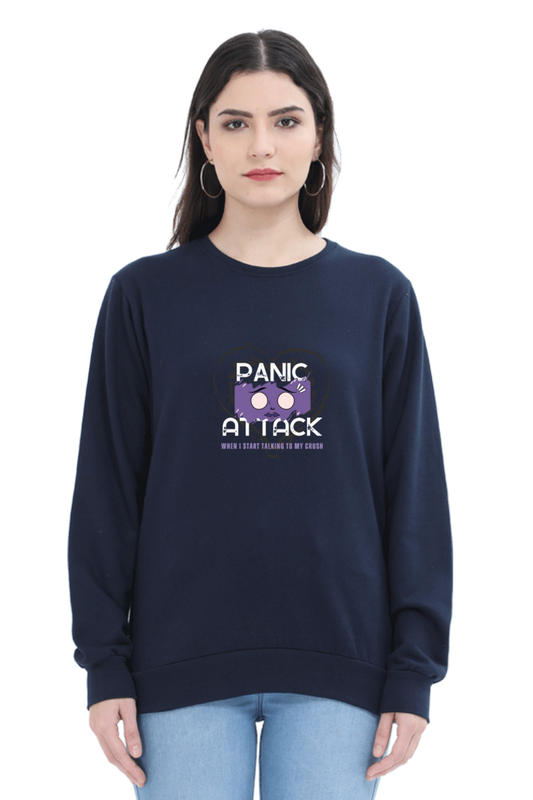 sweatshirts for women panic attack sweatshirts for women