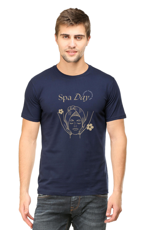 Printed T Shirts for Men spa day Printed T Shirts Men